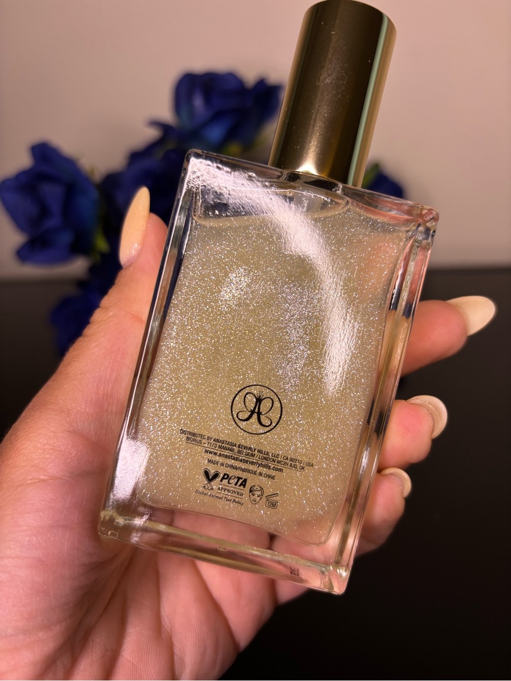 NWT Anastasia Beverly Hills Shimmer Body Oil in White — size 45ml - Picture 5 of 9